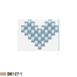 Dije Miyuki Corazón DM01-27-01