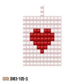 Dije Miyuki Escapulario Corazón DM03-105-03