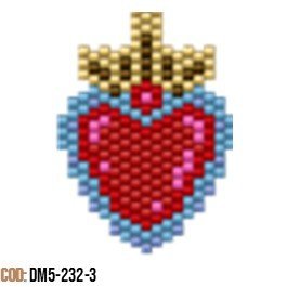 Dije Miyuki Corazón Nuevo DM05-232-03
