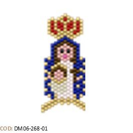 DM06-268-01-1.jpg Dije Miyuki Virgen Del Cobre DM06-268-01