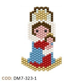 Dije Miyuki Virgen De Chiquinquira DM07-323-01