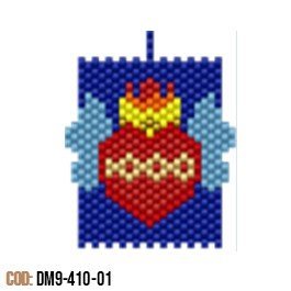 Dije Miyuki Corazón Escapulario DM09-410-01