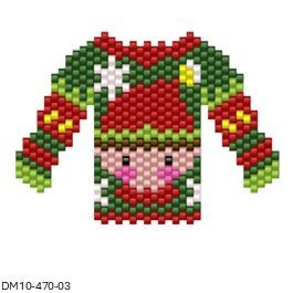 Dije Miyuki Suéter de Navidad DM10-470-03