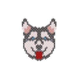 Dije Miyuki Perro Husky DM11-502-01