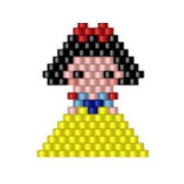 DM3-129-1.jpg Dije Miyuki Blancanieves DM03-129-01