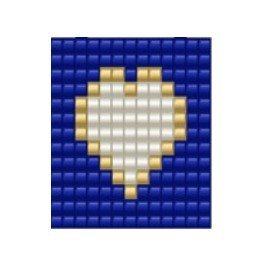 Dije Miyuki Corazón Pc DM04-183-02