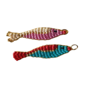 Dije Miyuki Pez Técnica Alambrismo 3,5 Cms DM02-97-05