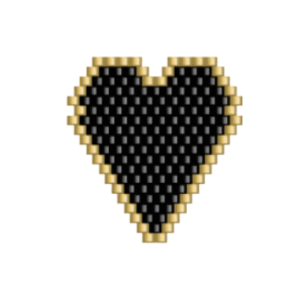 Dm04-174-01-1.png Dije Miyuki Corazón Con Borde DM04-174-01