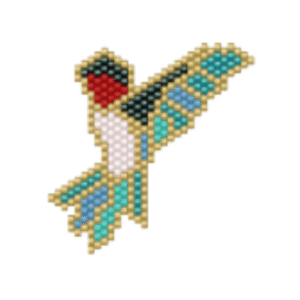 Dije Miyuki Colibrí DM07-312-01