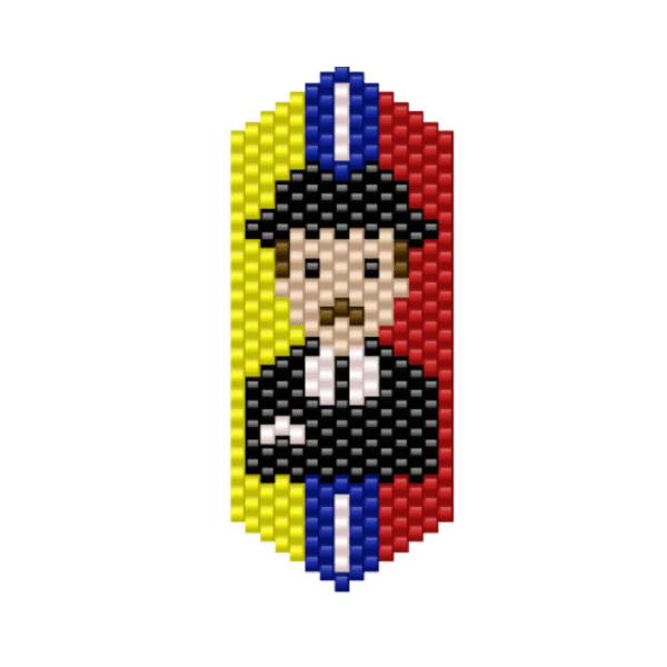 Dm08-349-03.png Dije Miyuki Dr. José Gregorio Hérnandez DM08-349-03