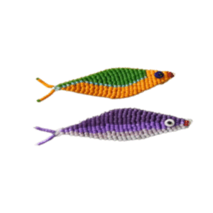 Dije Miyuki Pez Doble Cara Técnica Alambrismo 6 Cms DM11-505-01