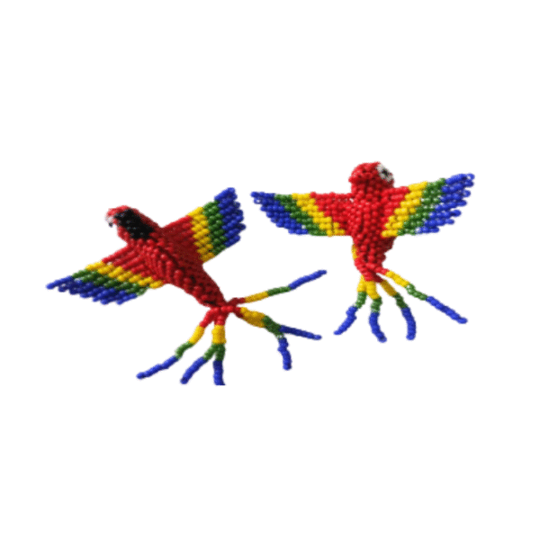 Dm12-562-01-1.png Dije Miyuki Guacamaya 3d Pequeña DM12-562-01