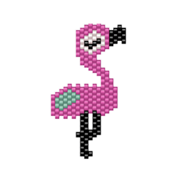 Dije Miyuki Flamingo DM04-188-02